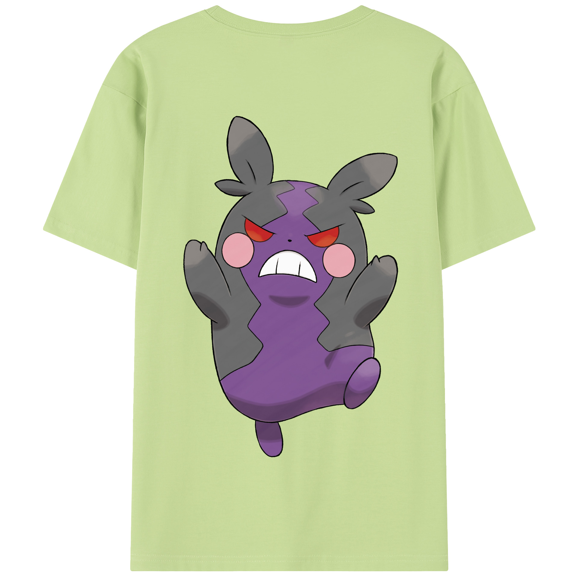 （画像用） ポケットモンスター Pokémon 綿100％半袖Tシャツ（背面プリント）